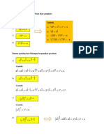 Sifat-Sifat Bentuk Akar