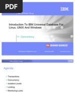 DB2 Introduction - 11 Con Currency