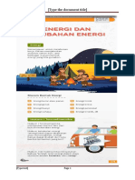 Materi LKPD Kimia 11.03. Termokimia.