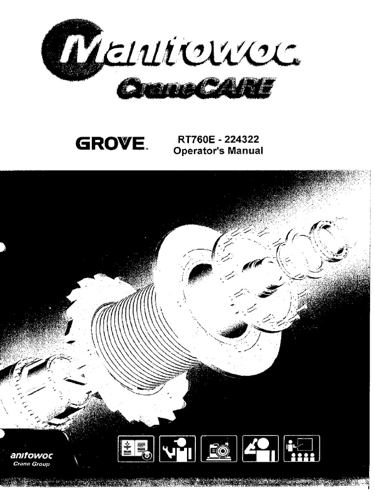 Manual de Operacion Grua GROVE RT760E | PDF