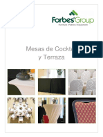 FORBES Group - Mesas Cocktail - 2020 - Varios Modelos