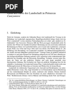 3. Karin Westerwelle. Grün als Farbe der Landschaft in Petrarcas Canzoniere