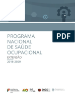 Programa Nacional Saude Ocupacional (2018-2020)