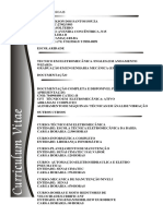 Currículo completo mecânico manutenção