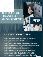 Ch. 1 Financial Management