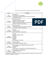 Programa Del Curso de Ancestrología