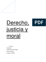 Derecho, justicia y moral: normas jurídicas