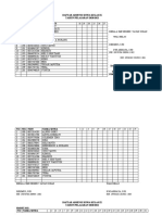 Daftar Absensi Siswa Kelas Ix