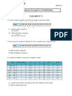 Estadística descriptiva y probabilidades