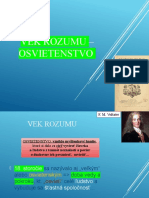 Vek Rozumu - Osvietenstvo