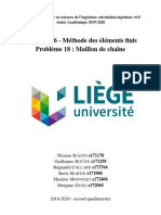 Projet Finite Element Method Uliege 2019