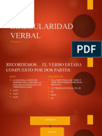 La Irregularidad Verbal