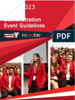 2022-2023 Skill Demonstration Event Guidelines