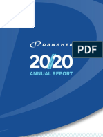 Danaher 2020 Annual Report
