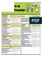 3909 Reporte de Progreso Preescolar 2