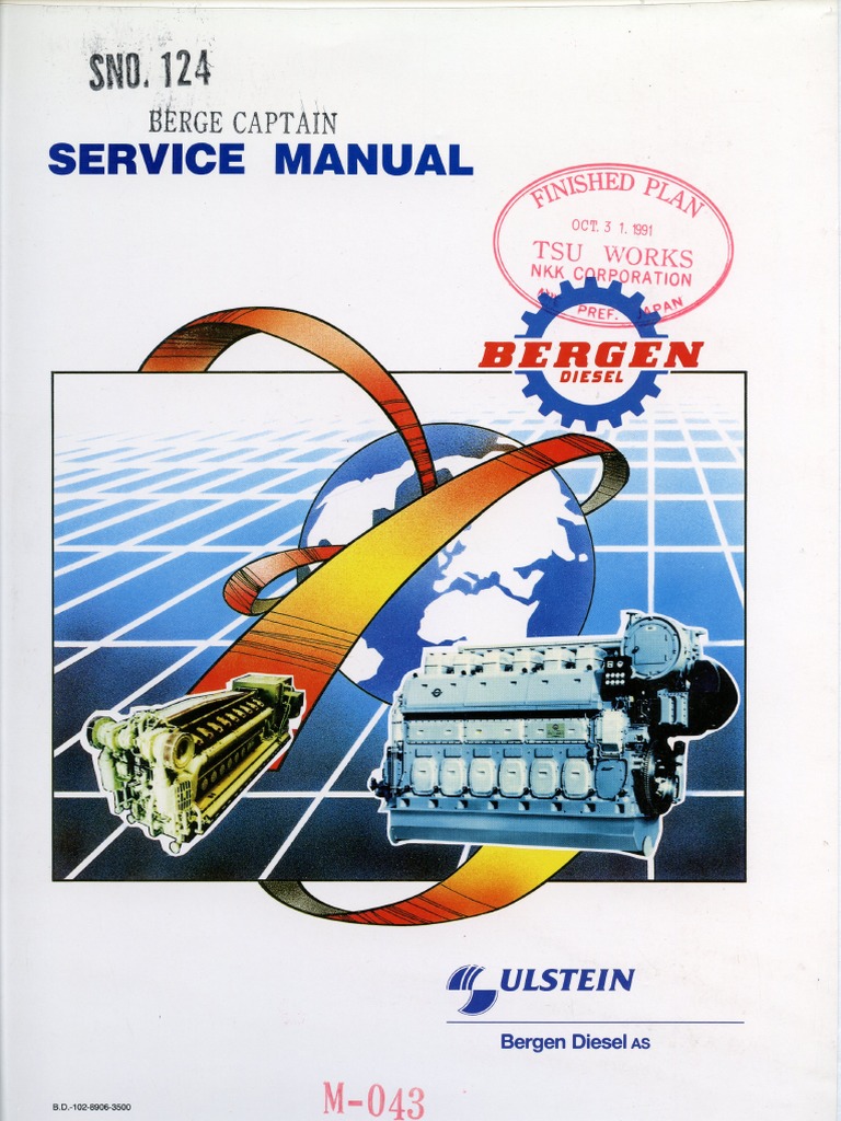M043 Aux. Generator Engine - Service Manual | PDF