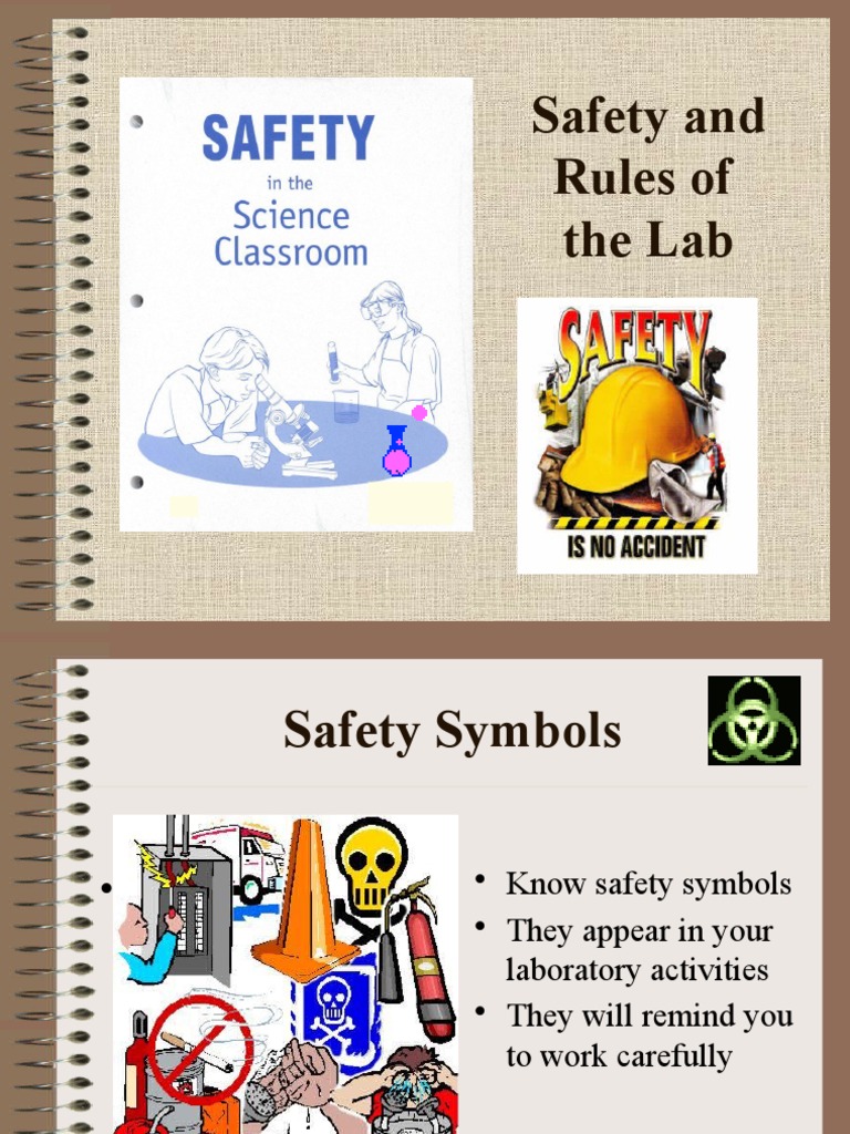 Lab Safety PDF Laboratories Clothing