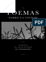 Poesía mexicana - Poemas sobre la ciudad - Antología del taller de poesía Ali Chumacero