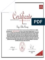 AE0092 Certificate Taha