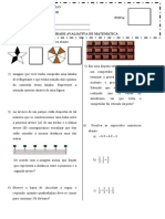 Atividade Avaliatvia 8º Ano