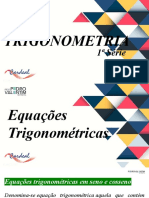 1º Ano - Equações Trignométricas