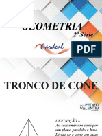 2º Ano - Troco de Cone