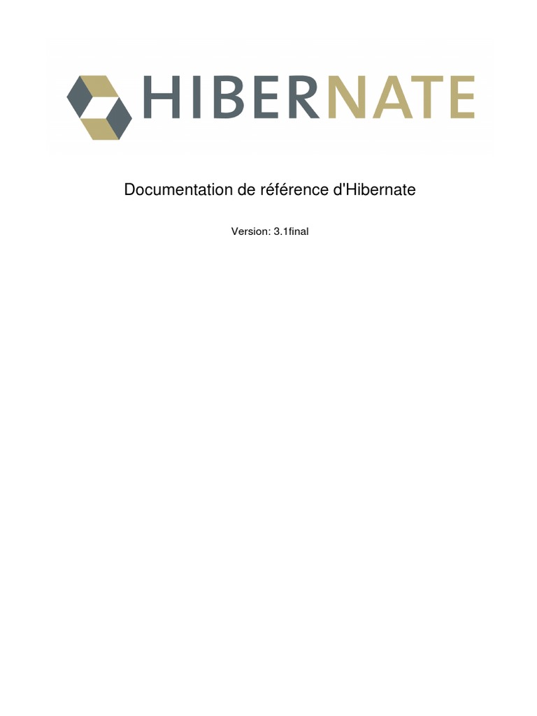Guide complet sur Hibernate 3.1final | PDF | Bases de données ...