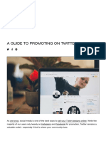 A Guide To Promoting Your Campaign On Twitter - Everpress