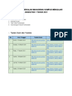 Informasi Pembekalan Mahasiswa Kampus Mengajar Angkatan 1 Tahun 2021