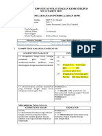 Format RPP, LKPD, Penilaian, Media, Dan Bahan Ajar