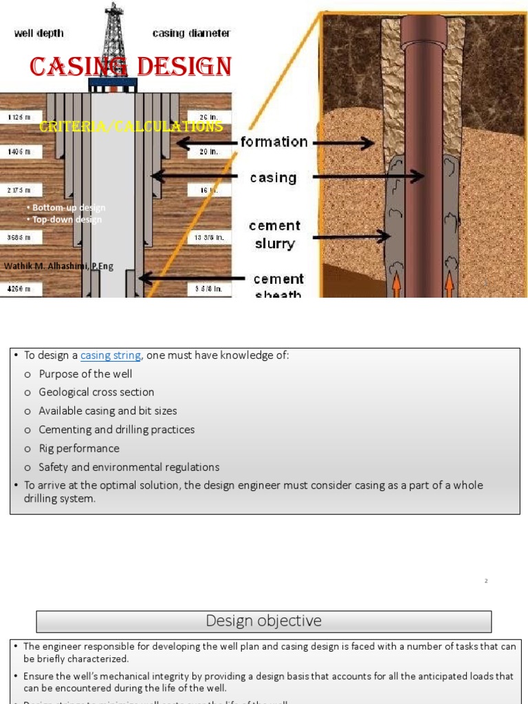 Casing Design GHB | PDF | Casing (Borehole) | Strength Of Materials