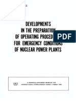 IAEA Develops Emergency Operating Procedures