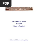 Download The Linguistic Journal by Mastoor F Al Kaboody SN59613004 doc pdf
