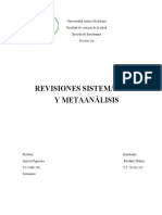 Revision Sistematica y Metaanalisis