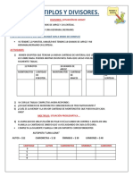 Múltiplos y Divisores