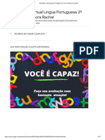 2º Ano Rachel Português - Formulários Google