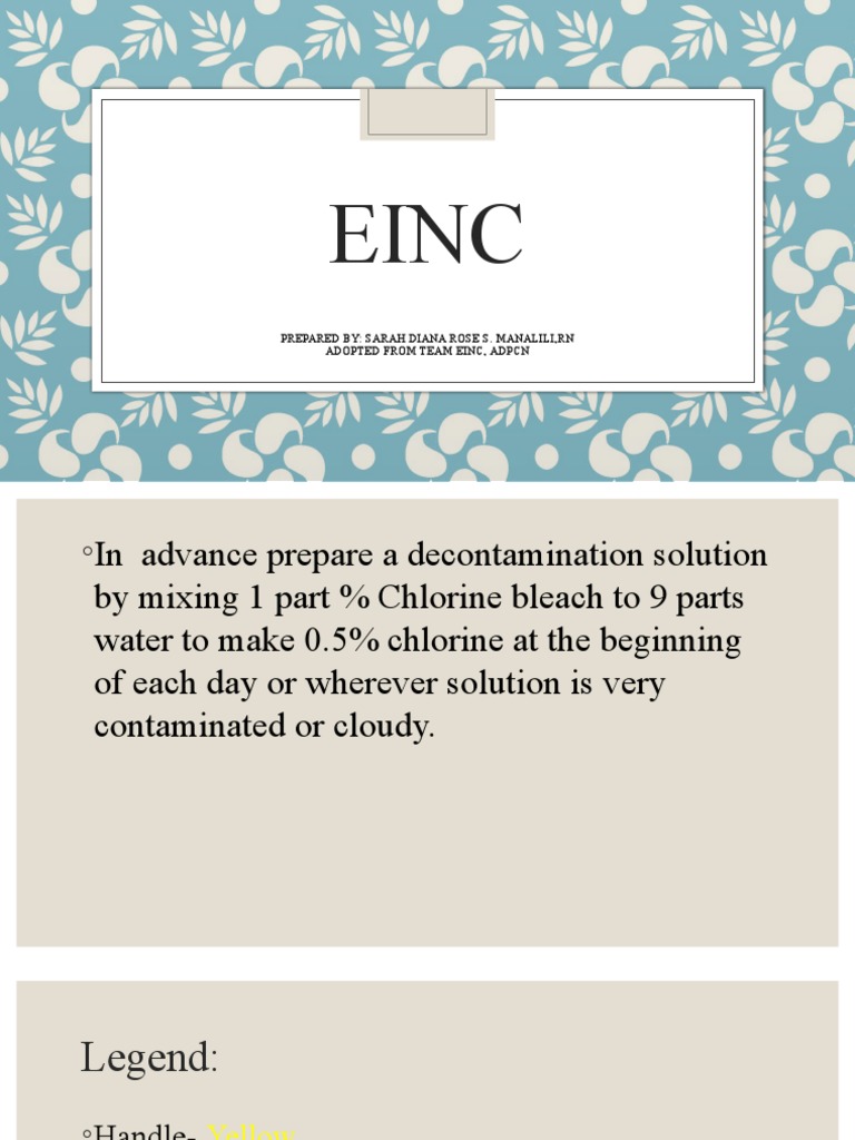 EINC Checklist for Safe Delivery | PDF | Childbirth | Breastfeeding