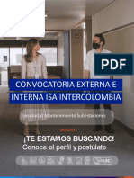 Convocatoria ISA Intercolombia Ejecutor Mantenimiento Subestaciones