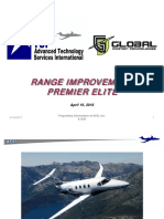 Range Improvement of Premier Elite Aircraft with Winglets