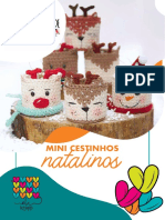 Mini cestinhos natalinos