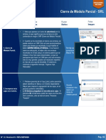 Cierre de Módulo Parcial - SRL para Estudios