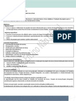 Plano de Ensino: Projeto: Disciplina: Ementa