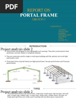 REPORT ON PORTAL FRAME Cons