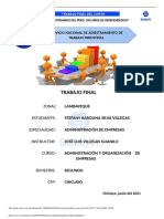 Actividad Entregable Trabajo Final