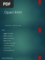 Open RAN: What One Needs To Know