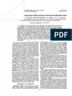 Antifungal Properties of Electrically Generated Metallic Ions