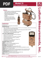 Ludlum Model 44-9 Detector Manual | PDF