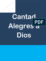 Cantad Alegres A Dios