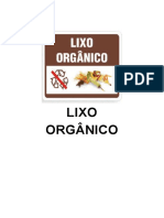 Cartaz Lixo Organico