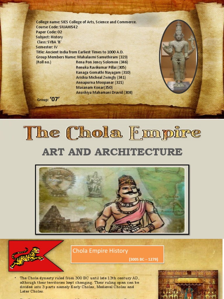 The Chola Empire | Download Free PDF | South India